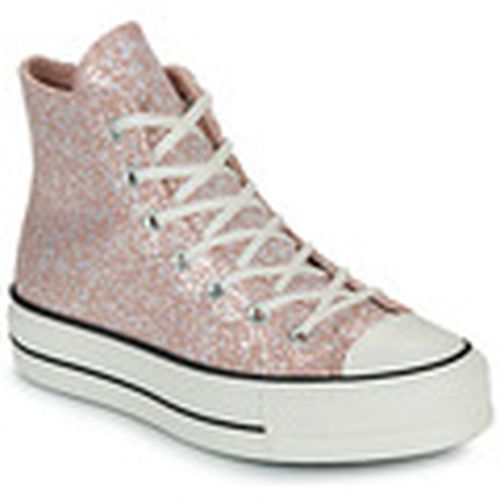 Zapatillas altas CHUCK TAYLOR ALL STAR LIFT PLATFORM GLITTER para mujer - Converse - Modalova