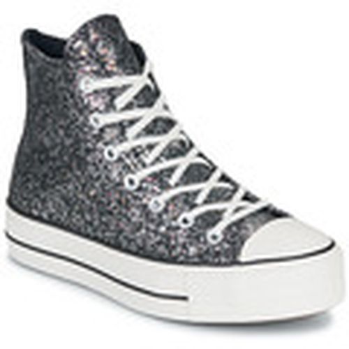 Zapatillas altas CHUCK TAYLOR ALL STAR LIFT PLATFORM GLITTER para mujer - Converse - Modalova