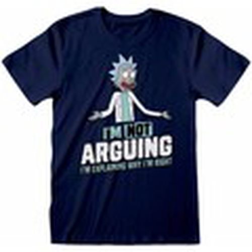 Tops y Camisetas Not Arguing para mujer - Rick And Morty - Modalova