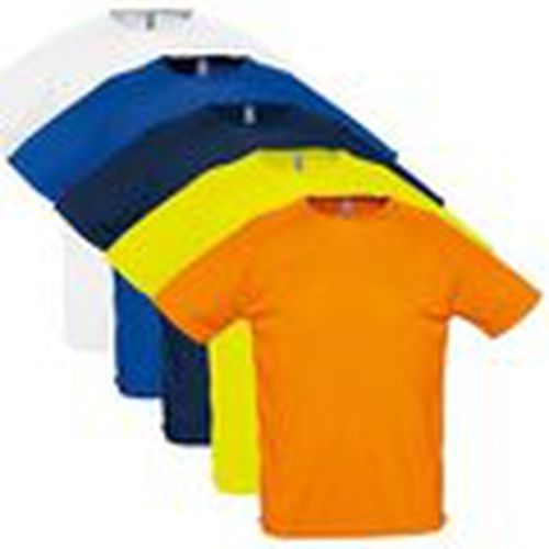 Camiseta PACK-5-Camisetas transpirables -SPORTY para hombre - Sols - Modalova