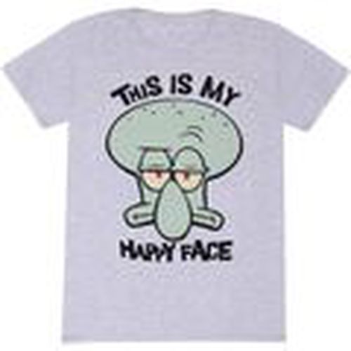 Tops y Camisetas My Happy Face para hombre - Spongebob Squarepants - Modalova