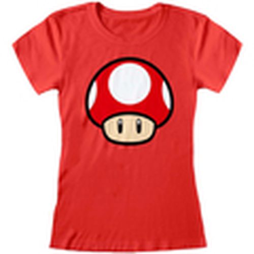 Camiseta manga larga Power Up para mujer - Super Mario - Modalova