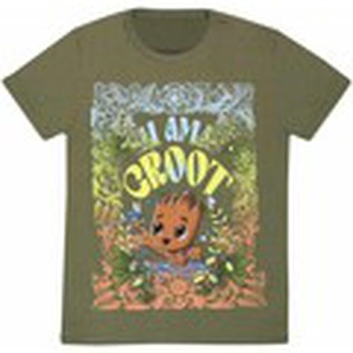 Tops y Camisetas I Am Groot Seventies Style para hombre - Guardians Of The Galaxy - Modalova