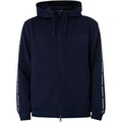 Jersey Sudadera con capucha y cremallera con logo en el pecho para hombre - Emporio Armani EA7 - Modalova