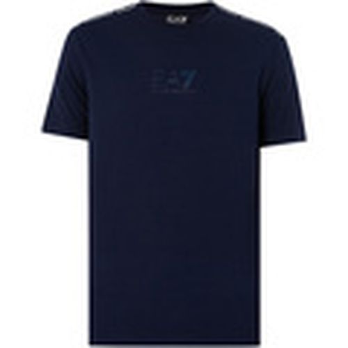 Camiseta Camiseta con logo en relieve para hombre - Emporio Armani EA7 - Modalova