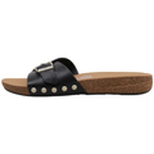 Sandalias IQUSHION ADJUSTABLE BUCKLE LEATHE para mujer - FitFlop - Modalova