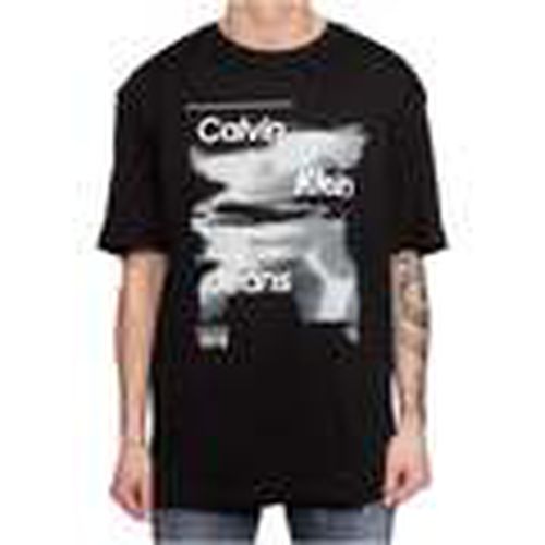 Camisa manga corta Diffused Logo Tee para hombre - Calvin Klein Jeans - Modalova