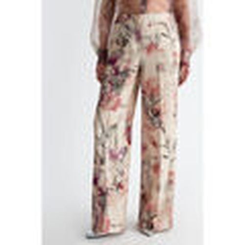 Pantalones Pantalón palazzo de flores para mujer - Liu Jo - Modalova