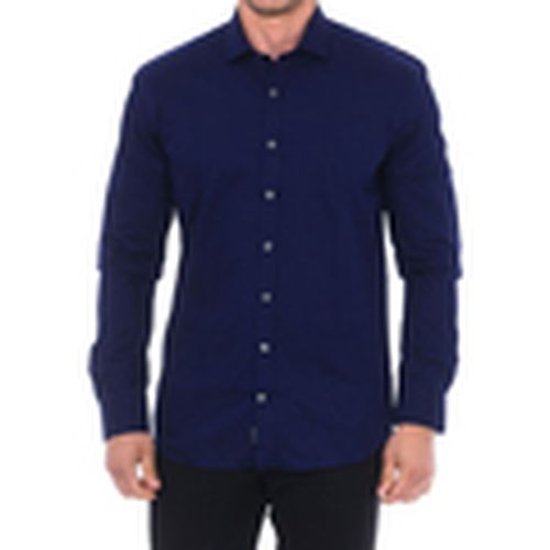 Camisa manga larga VINCENNES05-33LSLIM para hombre - CafÃ© Coton - Modalova