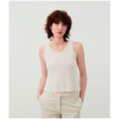 Camiseta Yogo Tee Ecru Blanc para mujer - American Vintage - Modalova