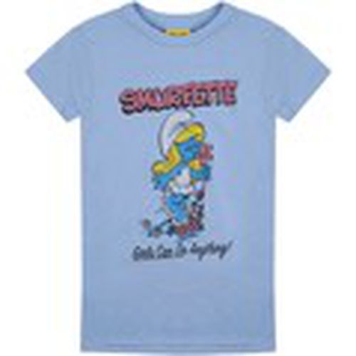 Camiseta manga larga NS8248 para mujer - The Smurfs - Modalova