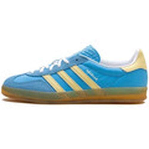 Deportivas Moda Gazelle Indoor Semi Blue Burst Almost Yellow para mujer - adidas - Modalova