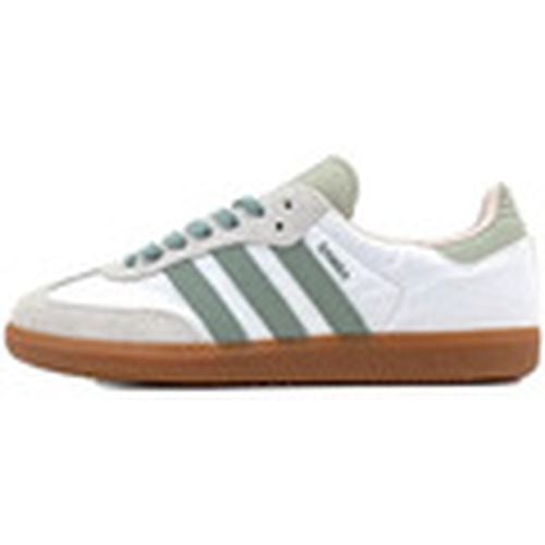 Deportivas Moda Samba OG Cloud White Silver Green para mujer - adidas - Modalova