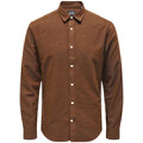 Camisa manga larga - para hombre - Only & Sons - Modalova