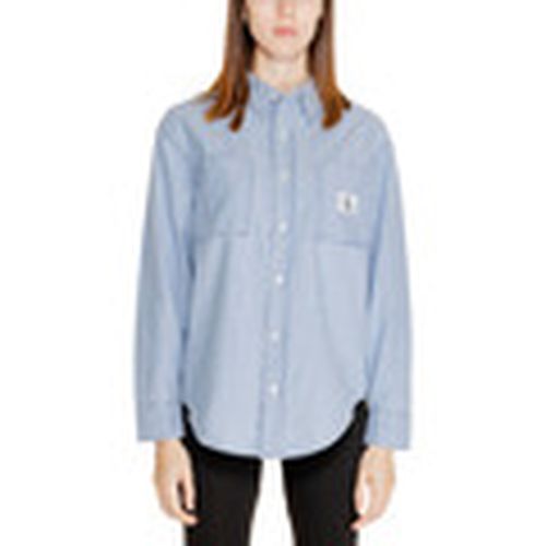 Camisa OVERSIZED LS DENIM J20J224343 para mujer - Calvin Klein Jeans - Modalova