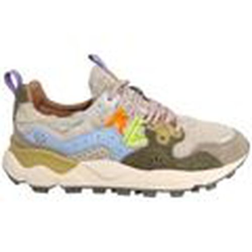 Deportivas Moda Zapatillas Yamano 3 Teddy Mujer /Militare/Celeste para mujer - Flower Mountain - Modalova