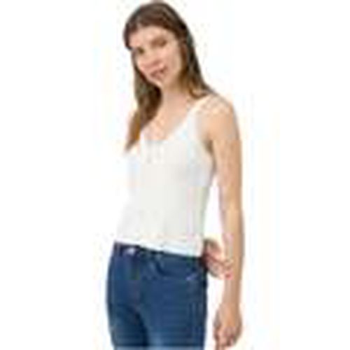 Camiseta tirantes 10043881-WHITE para mujer - Tiffosi - Modalova