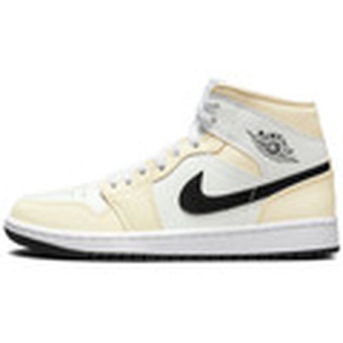 Deportivas Moda Air Jordan 1 Mid Coconut Milk para mujer - Nike - Modalova