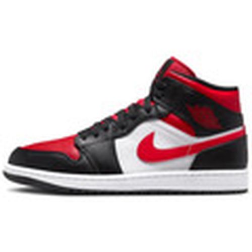 Deportivas Moda Air Jordan 1 Mid Alternate Bred Toe (GS) para mujer - Nike - Modalova