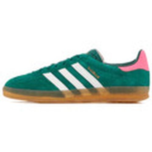 Deportivas Moda Gazelle Indoor Collegiate Green Lucid Pink para mujer - adidas - Modalova