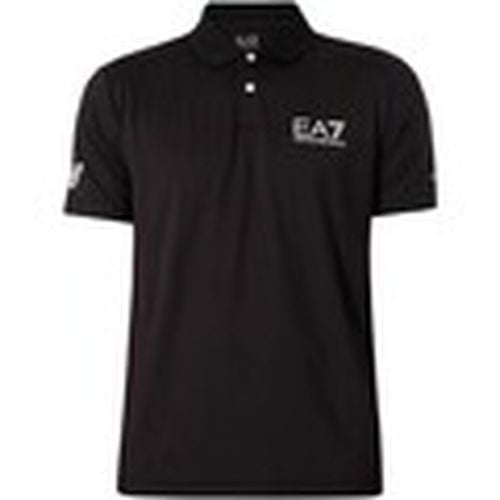 Polo Polo Ventus con logo en el pecho para hombre - Emporio Armani EA7 - Modalova