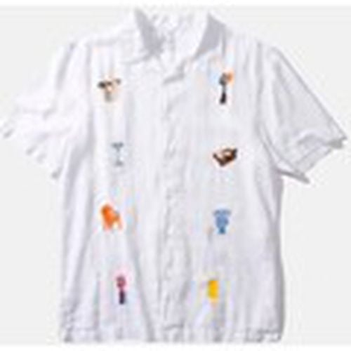 Camisa manga larga Edmmond BBQ Short Sleeve White para hombre - Edmmond Studios - Modalova