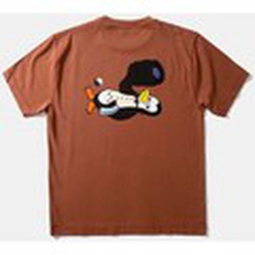 Camiseta Edmmond Leo Plain Tee Chocolat para hombre - Edmmond Studios - Modalova