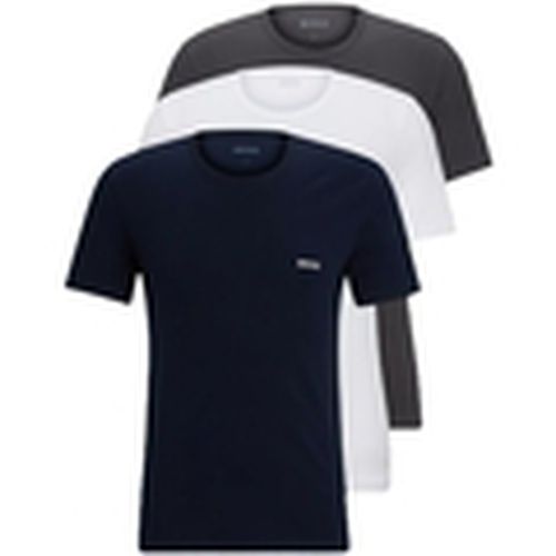 Camiseta Pack x3 logo brode para hombre - BOSS - Modalova