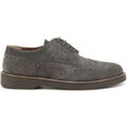 Zapatos Bajos Enrico - Suede Gray para hombre - Duca Di Morrone - Modalova