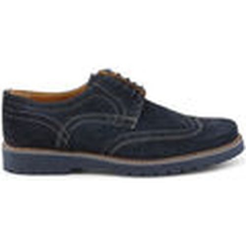 Zapatos Bajos Tancredi - Suede Blue para hombre - Duca Di Morrone - Modalova