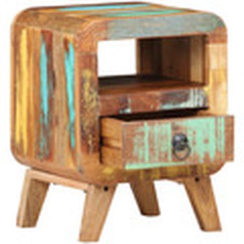 Mesas de comedor Mesita de noche de madera maciza reciclada 30x30x41 cm para - Maison D'home - Modalova
