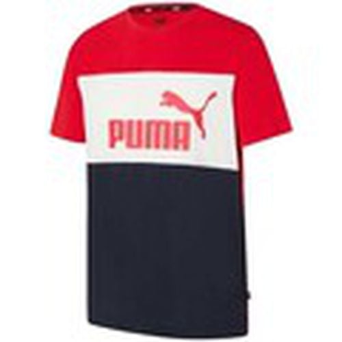 Camiseta ESS+COLORBLOCK para hombre - Puma - Modalova
