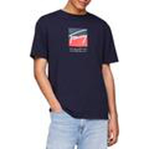 Camiseta DM0DM18524C1G para hombre - Tommy Jeans - Modalova