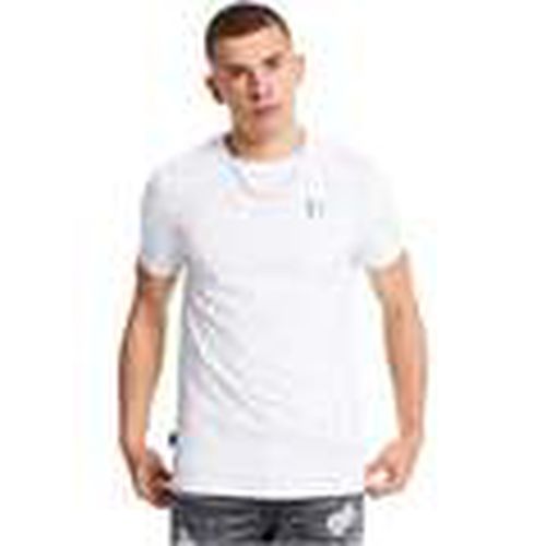 Camisa manga corta Printed Sleeve Cuff Logo T-Shirt para hombre - 11 Degrees - Modalova