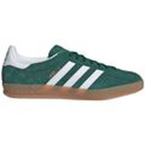 Deportivas Moda Zapatillas Gazelle Indoor Collegiate Green/Cloud White/Gum para hombre - adidas - Modalova