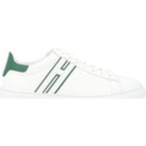 Deportivas Moda Zapatilla H365 blanco y verde para mujer - Hogan - Modalova