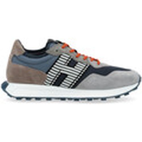 Deportivas Moda Zapatilla H601 gris y azul para mujer - Hogan - Modalova