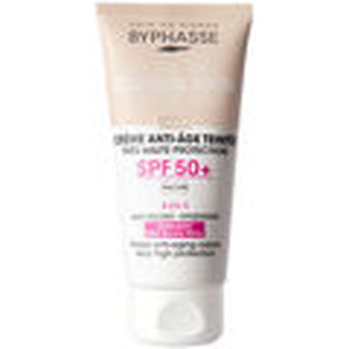 Antiedad & antiarrugas Crema Facial Antiedad Con Color Spf50+ light para mujer - Byphasse - Modalova