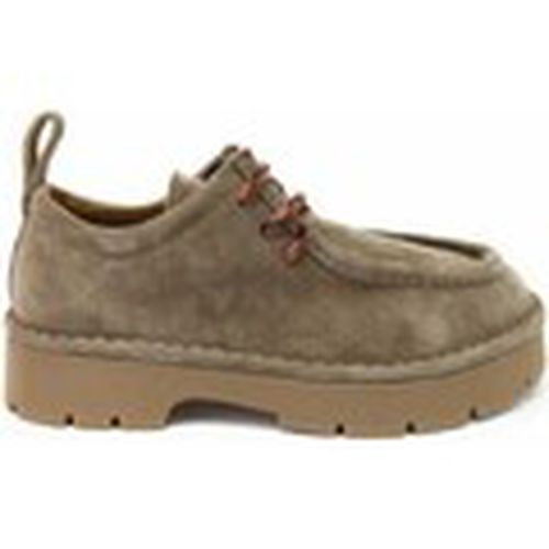 Zapatos Mujer BLUCHER ESTILO WALABEE 099 LACE-UP NUBUCK BEIG para mujer - Panchic - Modalova