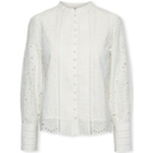 Blusa YAS Noos Alessia Shirt L/S - Star White para mujer - Y.a.s - Modalova