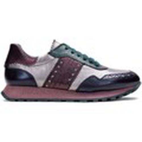 Deportivas Moda ZAPATILLAS DE CORDONES METALIZADAS LOIRA CHI243623 para mujer - Hispanitas - Modalova