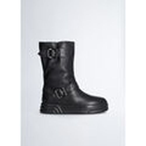 Botines Botas biker de piel para mujer - Liu Jo - Modalova