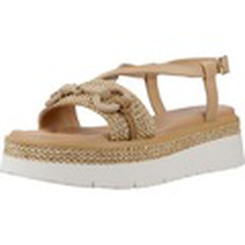 Sandalias SOLES 4 NAPPA LTH/RAFFIA para mujer - Stonefly - Modalova