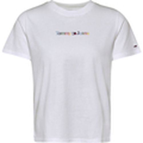 Camiseta CAMISETA SERIF LINEAR MUJER para hombre - Tommy Hilfiger - Modalova