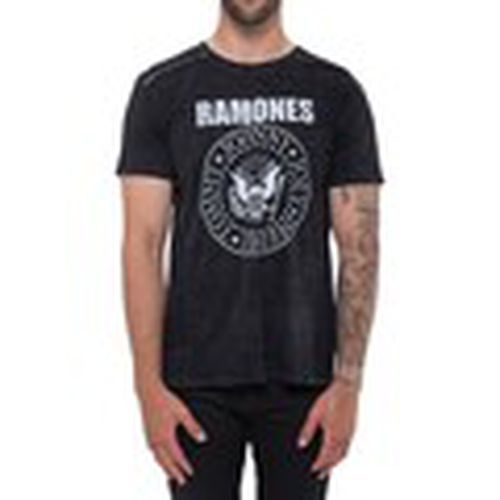 Camiseta manga larga Wash Collection para mujer - Ramones - Modalova