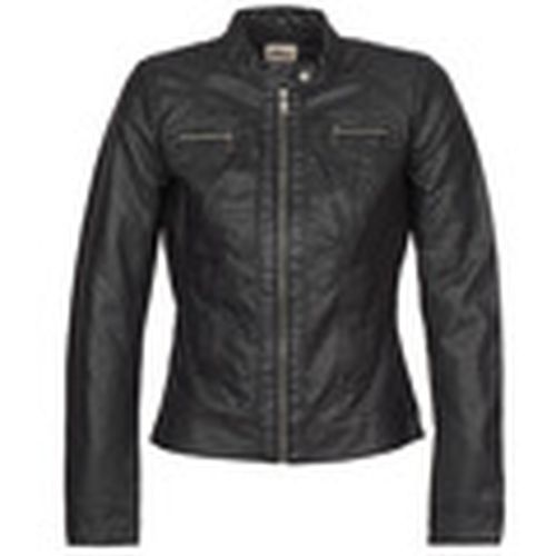 Cazadora de cuero BANDIT para mujer - Only - Modalova