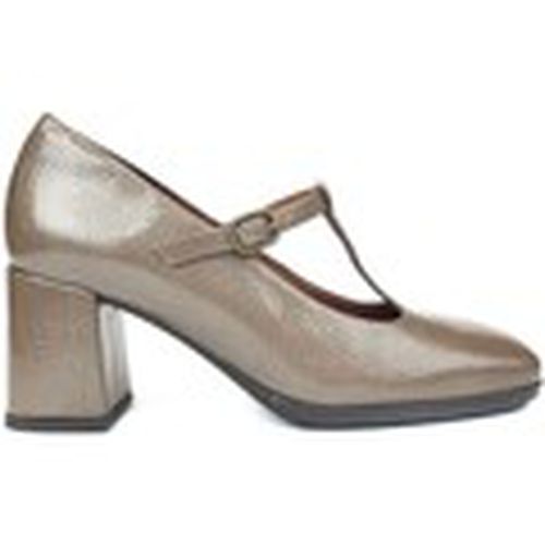 Zapatos de trabajo ZAPATOS T-STRAP DE CHAROL TAUPE DAMI27 para mujer - Desiree - Modalova