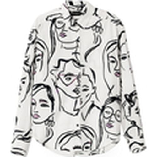 Camisa CAM_FACES 24WWCW34 para mujer - Desigual - Modalova