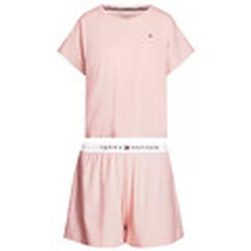 Pijama CONJUNTO DE PIJAMA DE JERSEY DE CAMISA SS para mujer - Tommy Hilfiger - Modalova