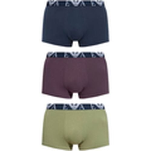 Boxer 3 PACK TRUNK 111357 4F715 para hombre - Emporio Armani EA7 - Modalova